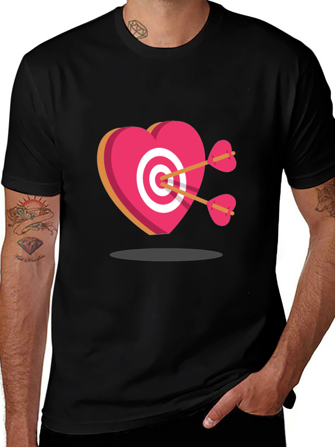Variant 18 of Heart Target T-Shirt - Hit the Mark!