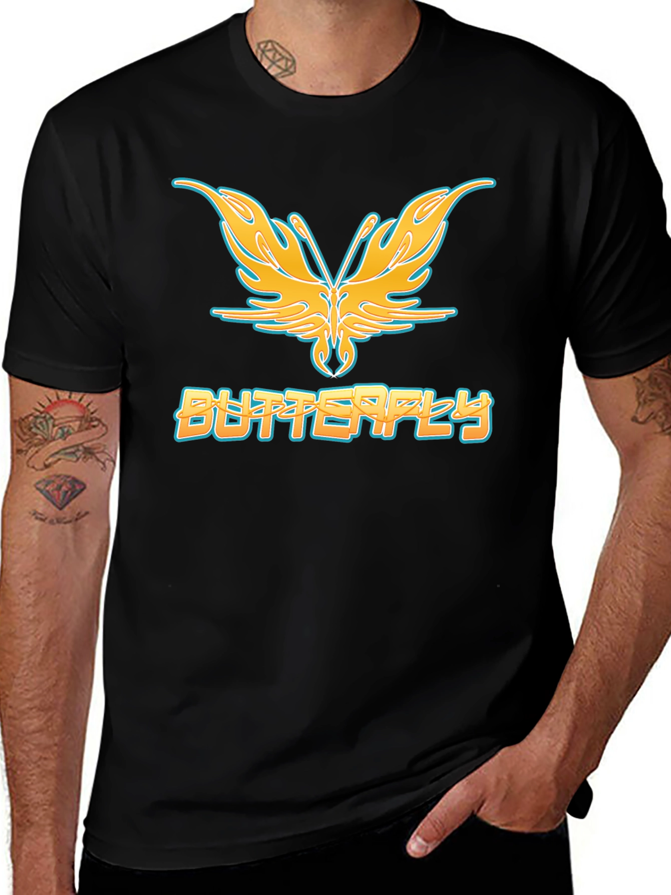 Variant 22 of Butterfly Graphic Tee - Unique Design