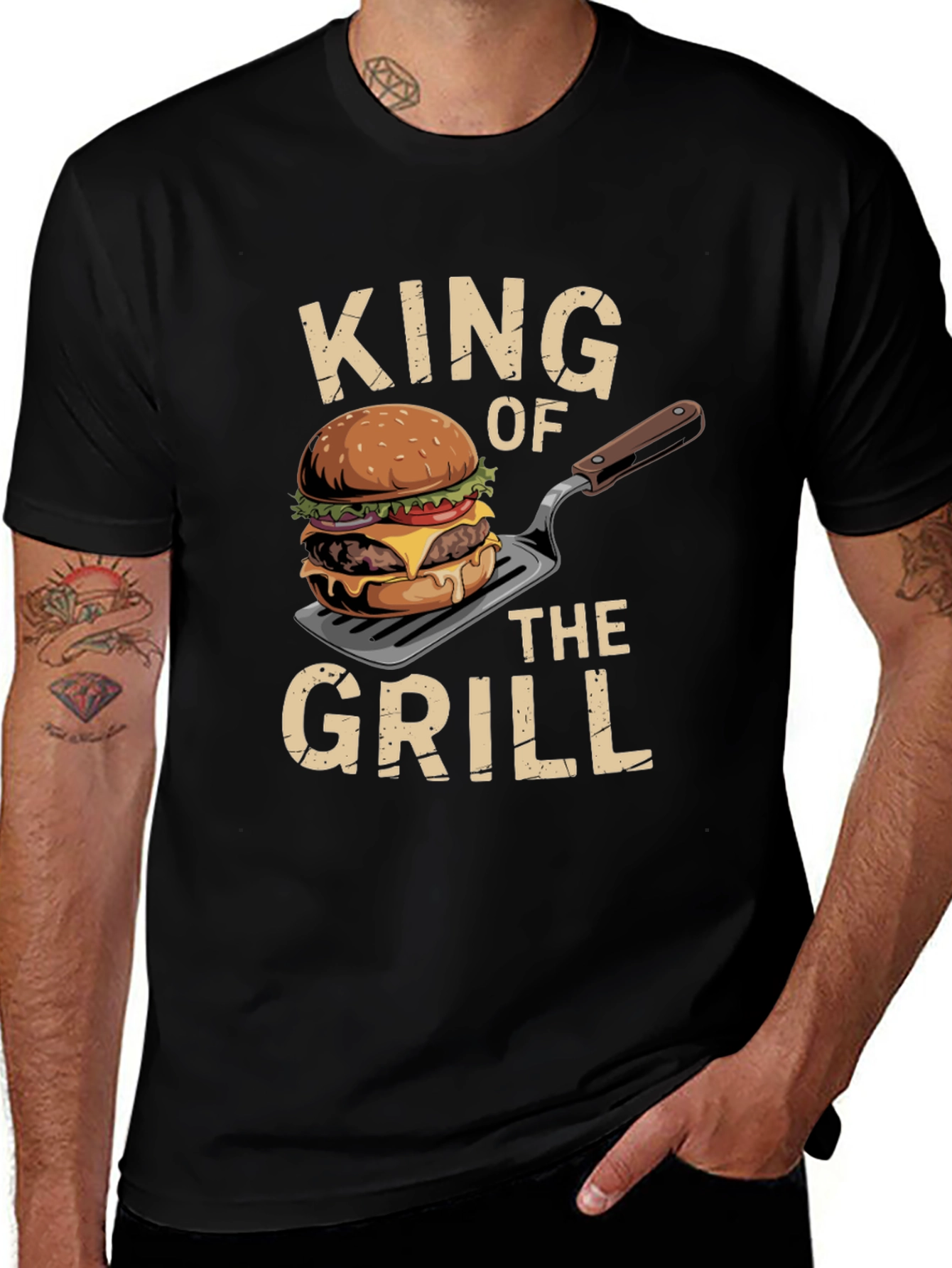 Variant 24 of King of the Grill T-Shirt - BBQ Master Tee