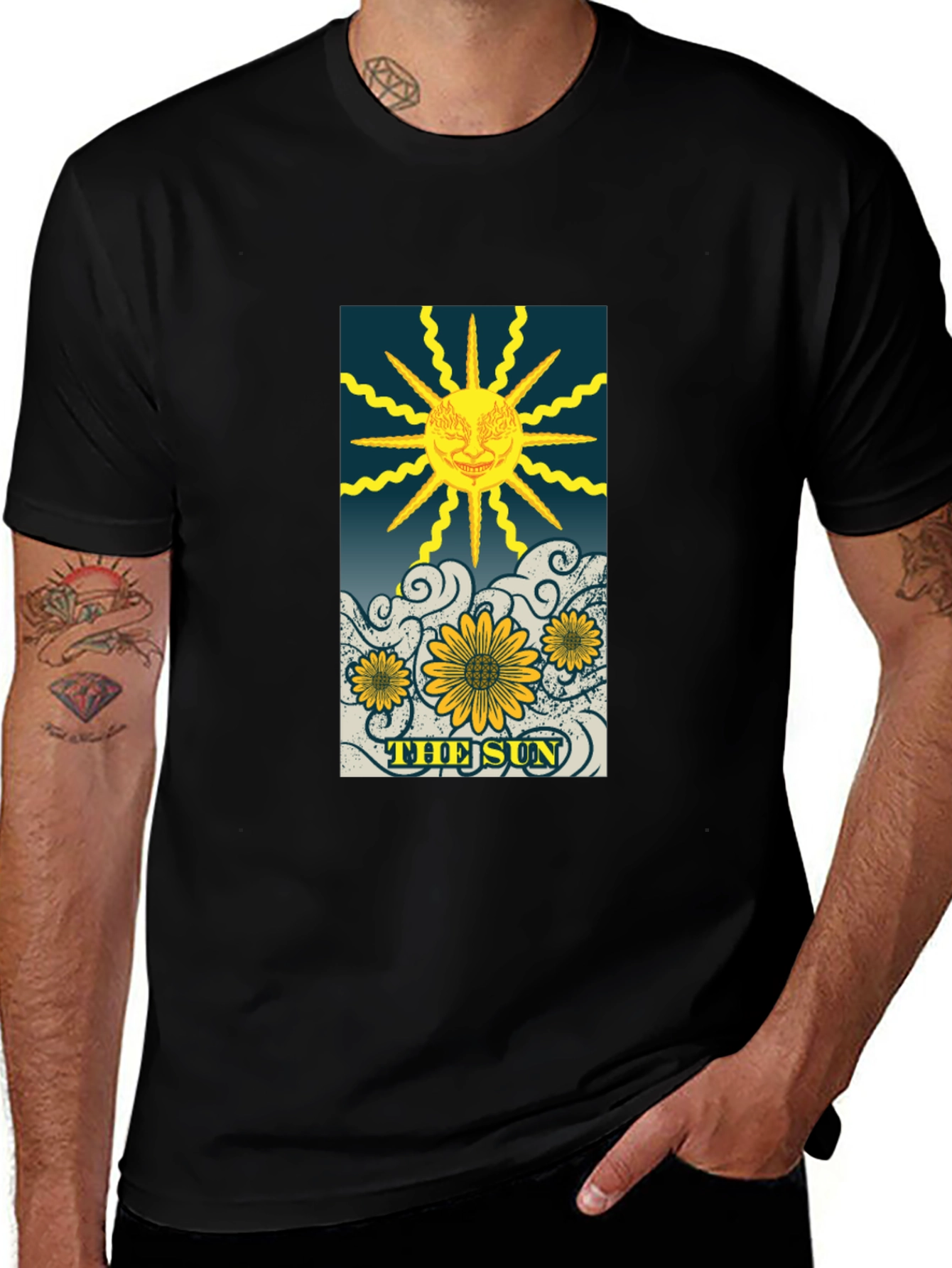 Variant 23 of The Sun Tarot Card T-Shirt