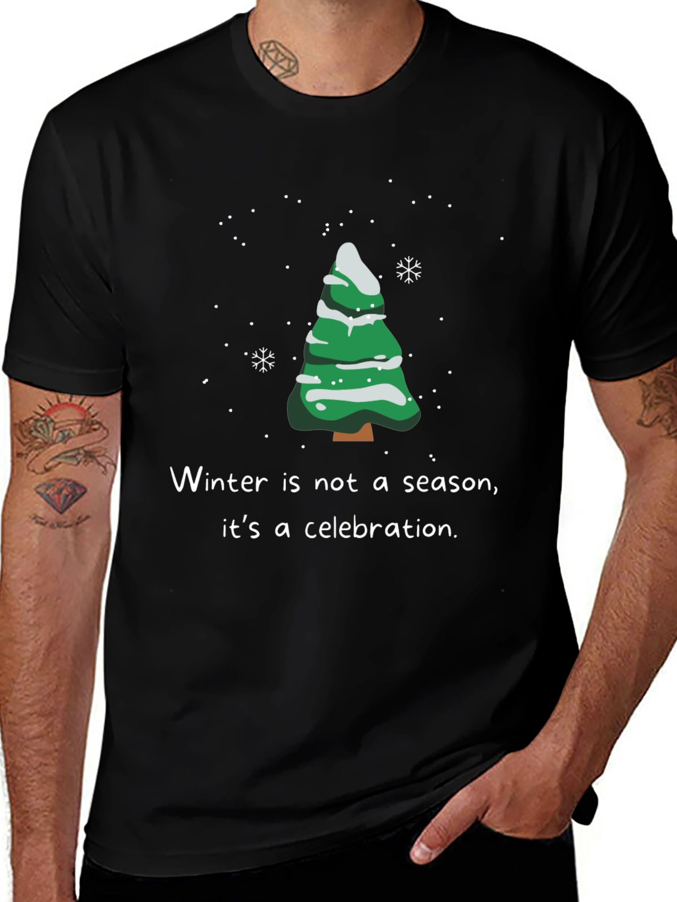 Variant 5 of Winter Celebration T-Shirt