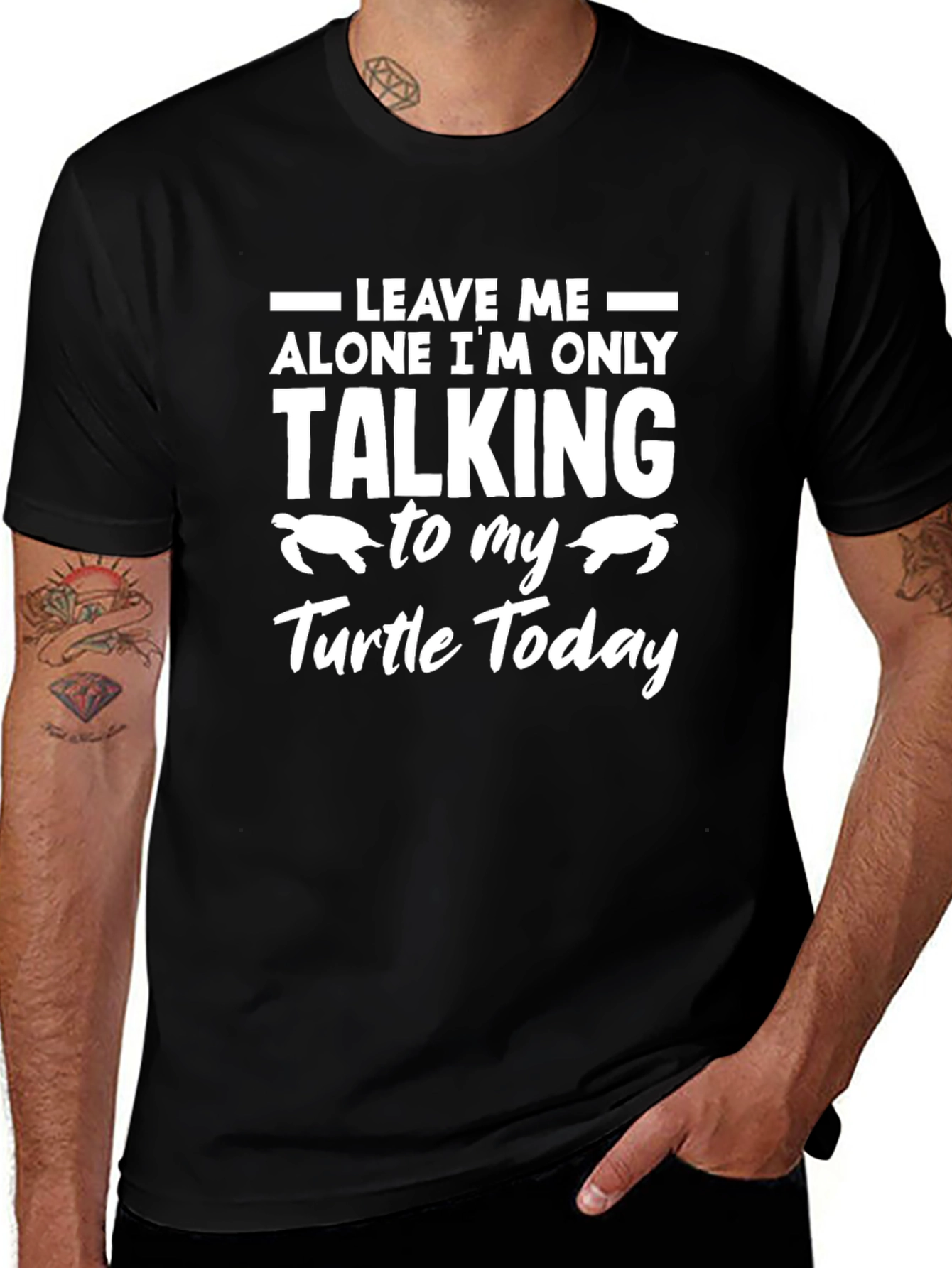 Variant 13 of Turtle Lover T-Shirt - Leave Me Alone!