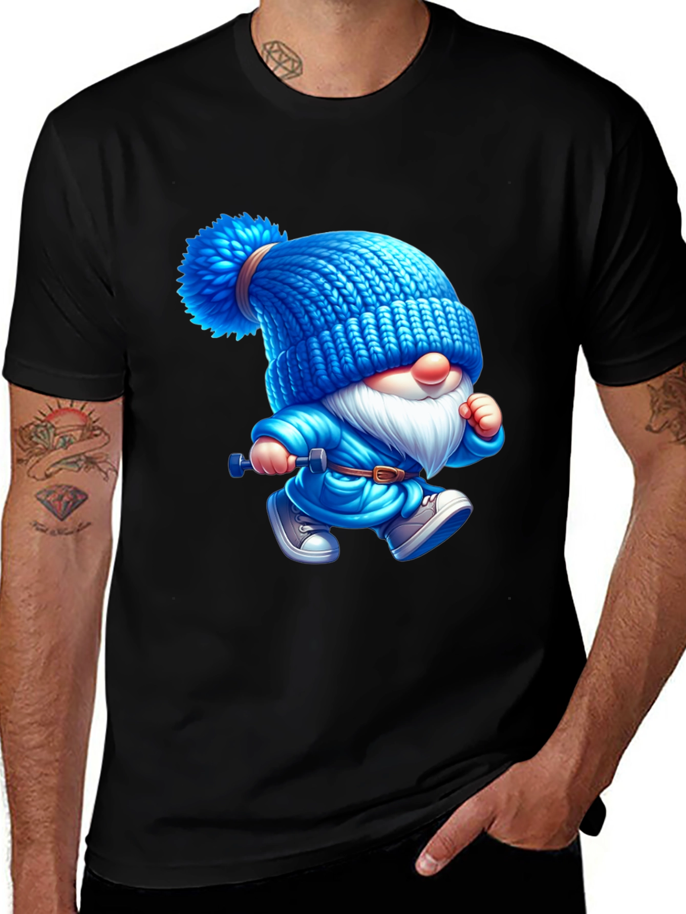 Variant 30 of Whimsical Gnome Graphic Tee