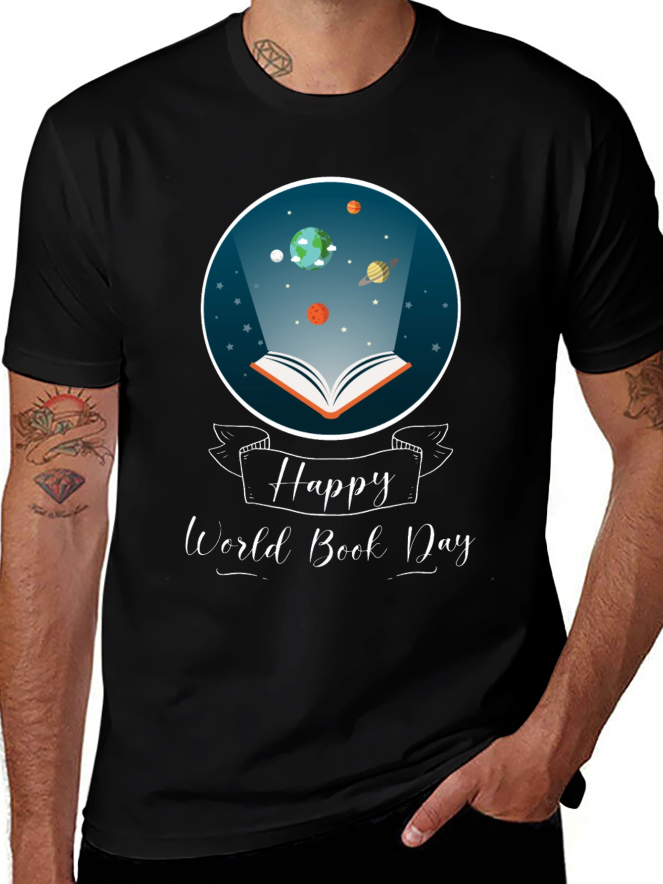Happy World Book Day Graphic Tee