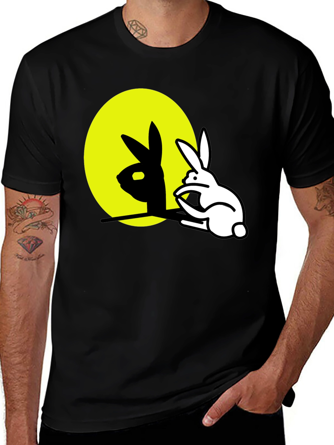 Variant 29 of Rabbit Shadow T-Shirt