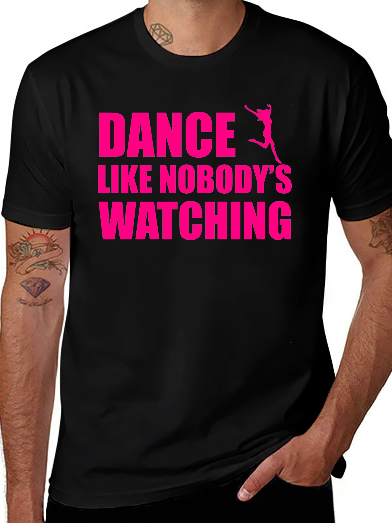 Variant 15 of Dance Like Nobody's Watching Graphic Tee