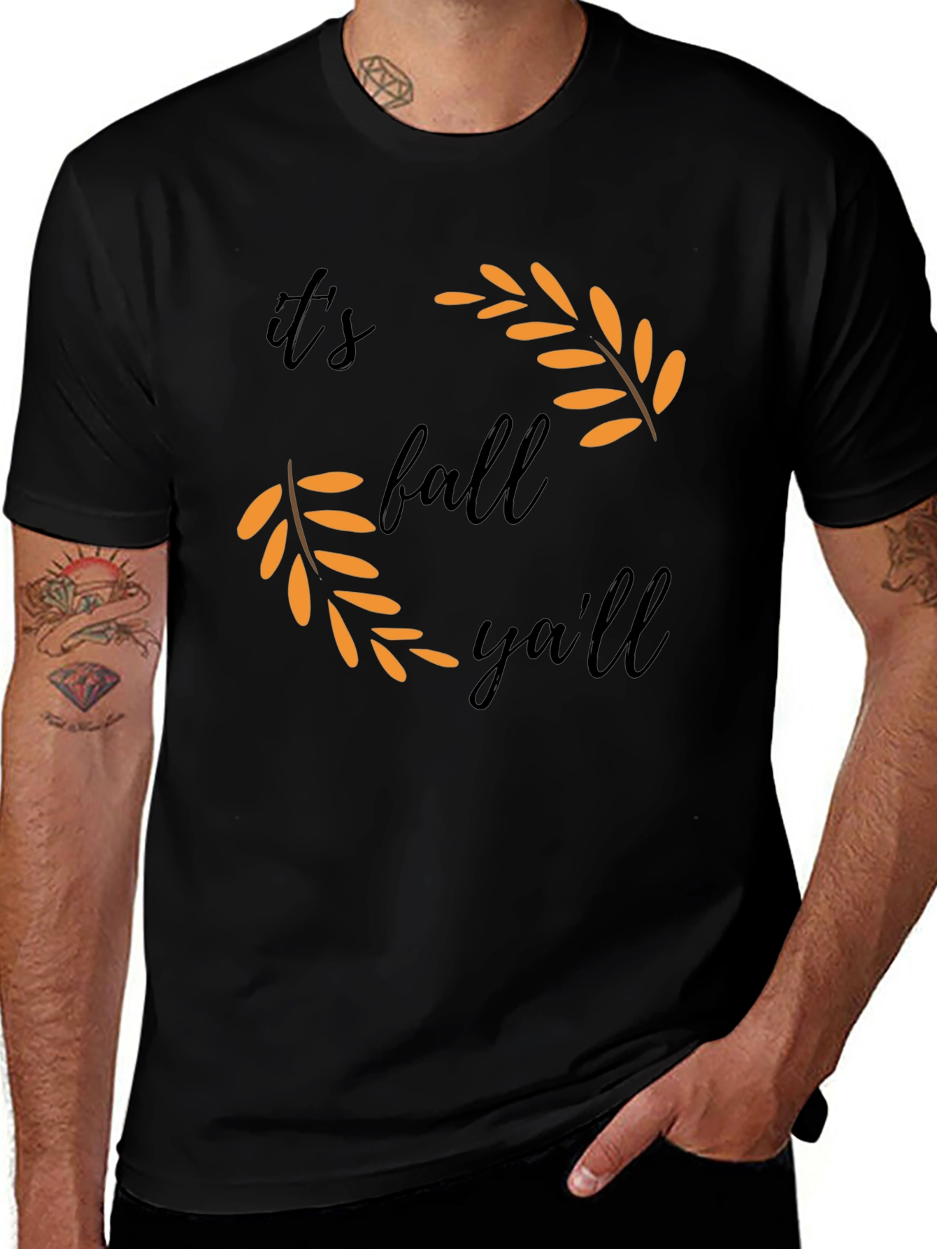 Variant 7 of It's Fall Y'all T-Shirt