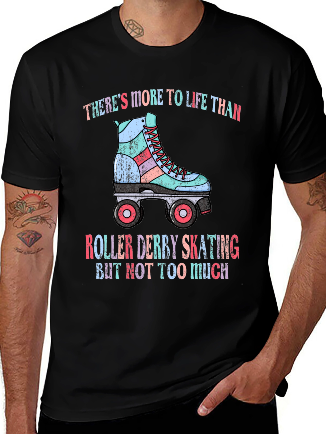 Variant 19 of Roller Derby Skating T-Shirt - More To Life Than