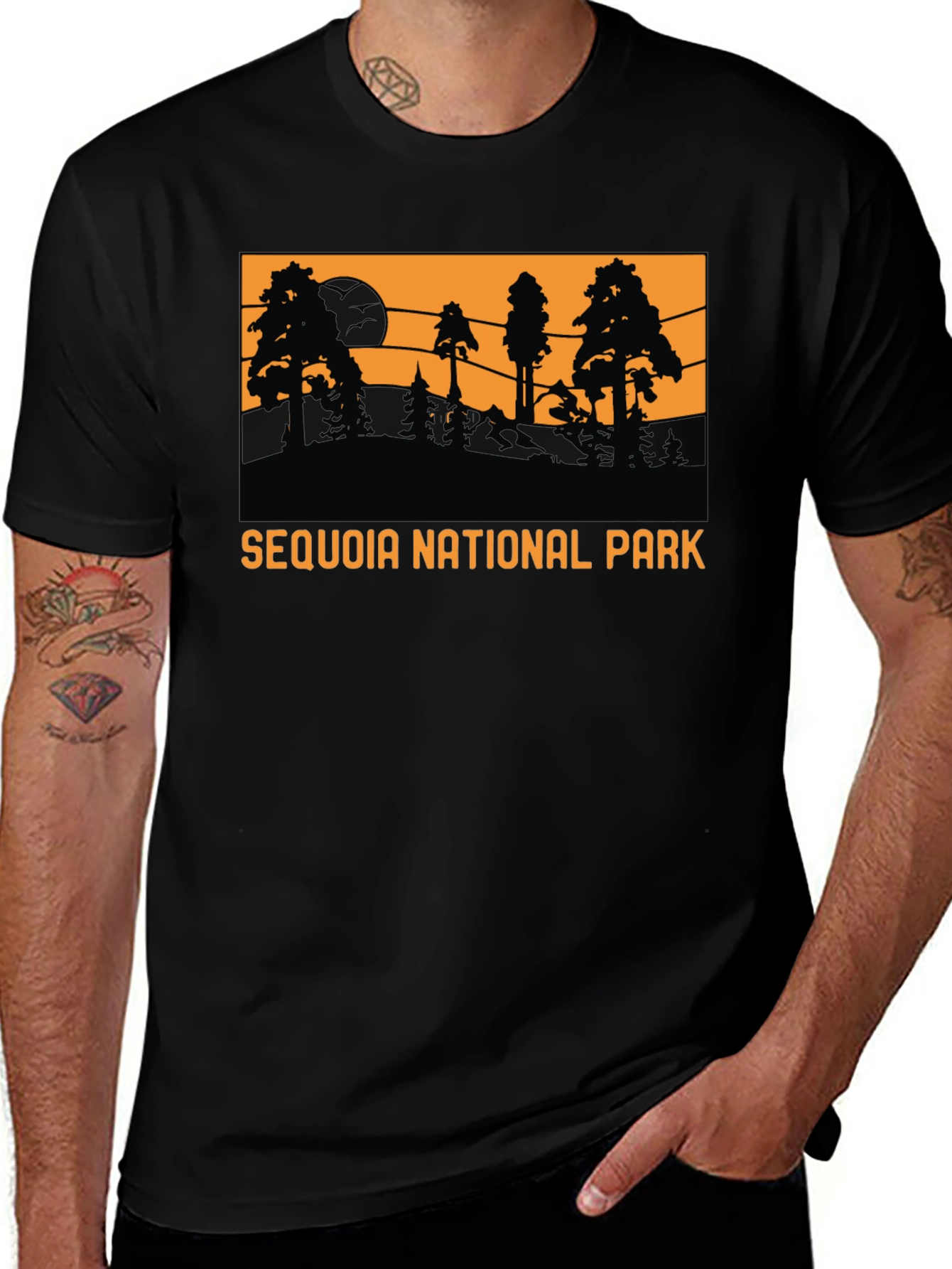 Variant 17 of Sequoia National Park Graphic T-Shirt