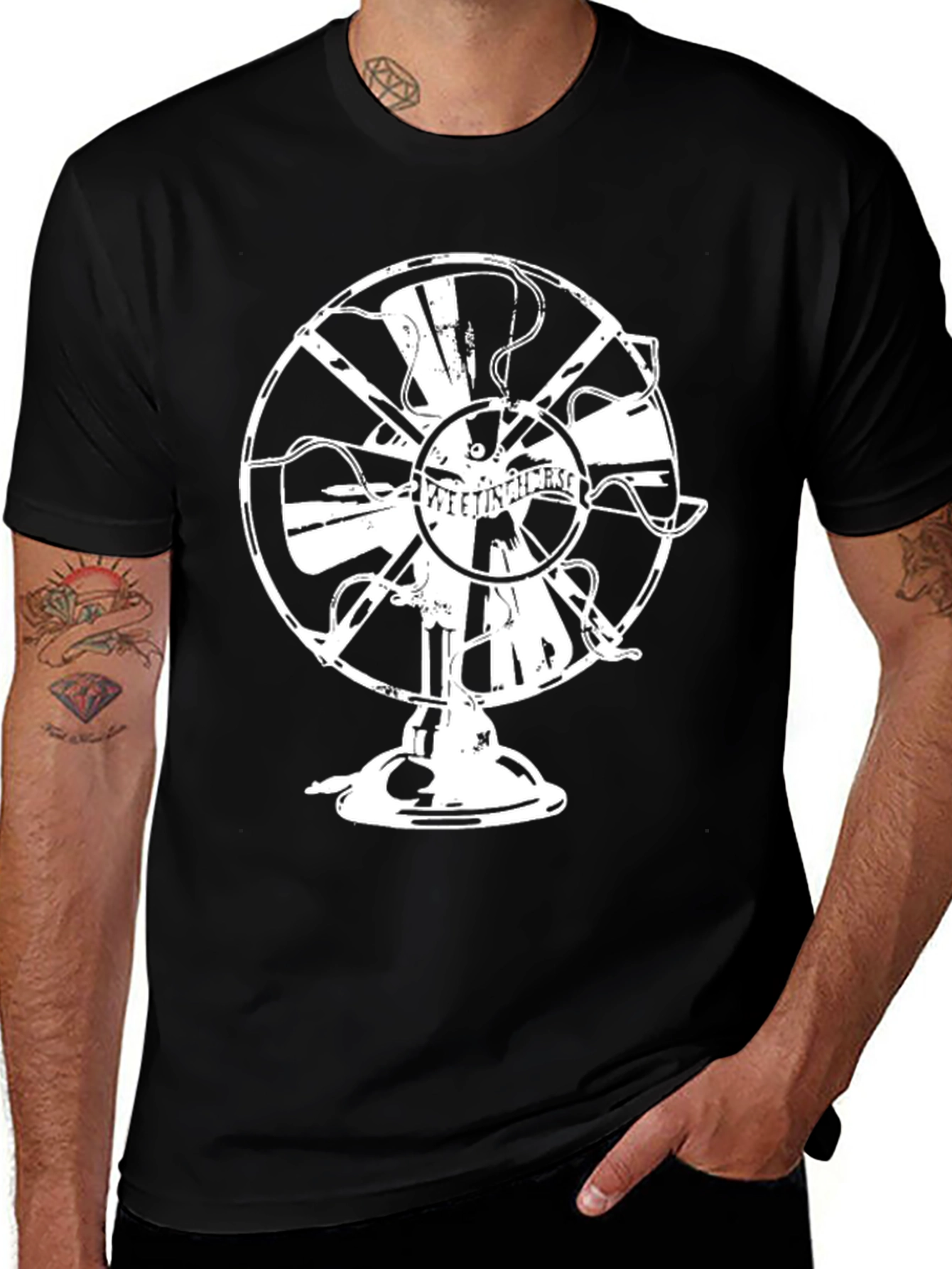 Variant 7 of Vintage Fan Graphic T-Shirt - Retro Style