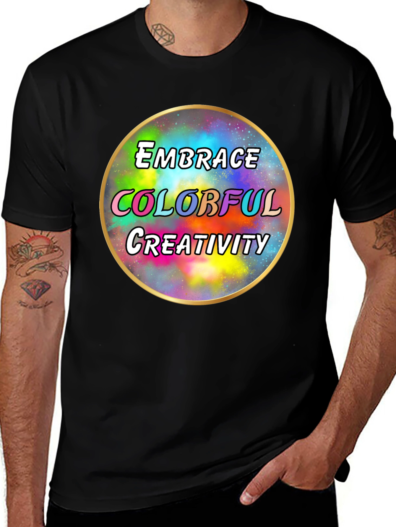 Variant 6 of Colorful Creativity T-Shirt