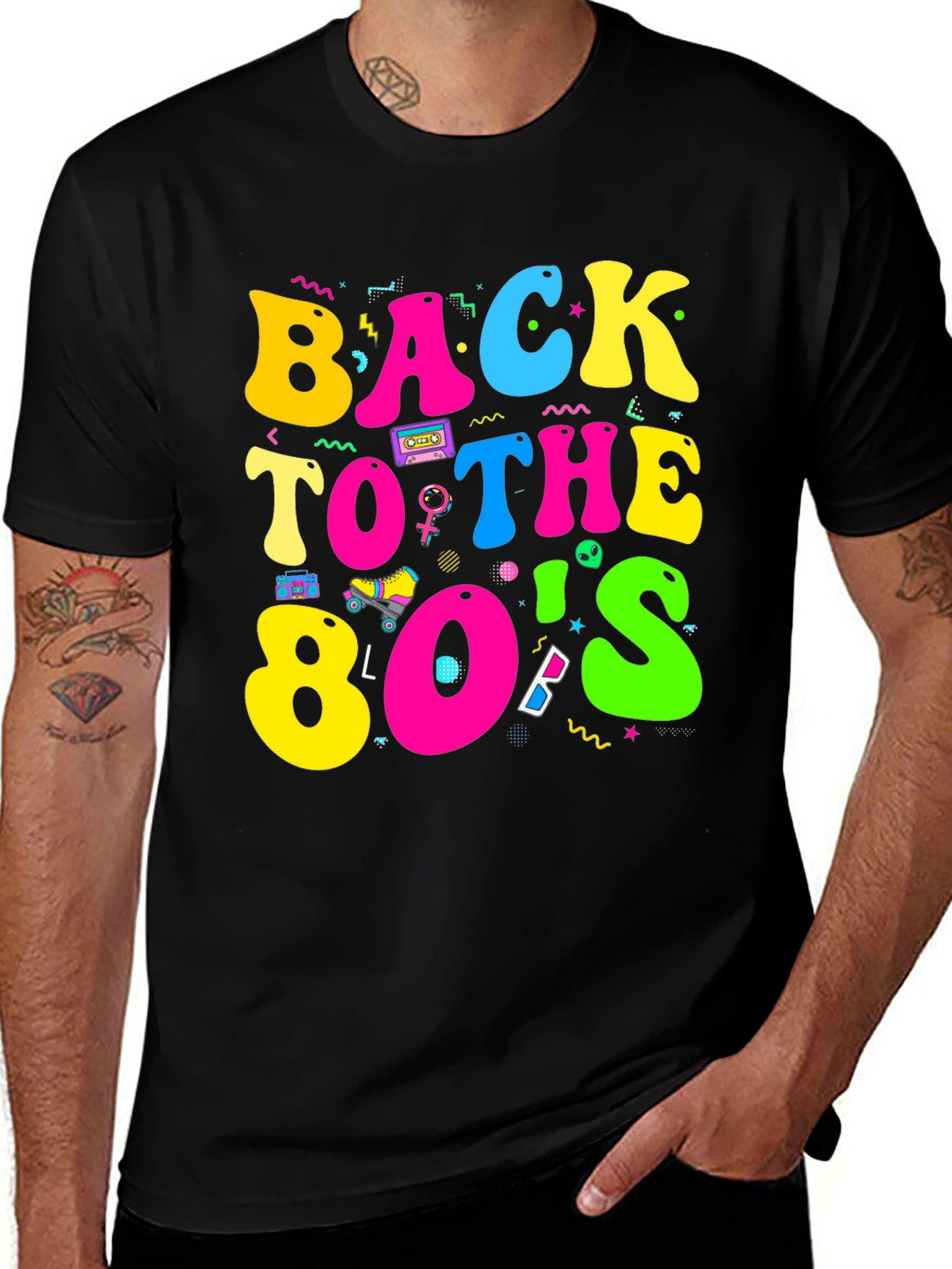 Variant 10 of Back to the 80's T-Shirt
