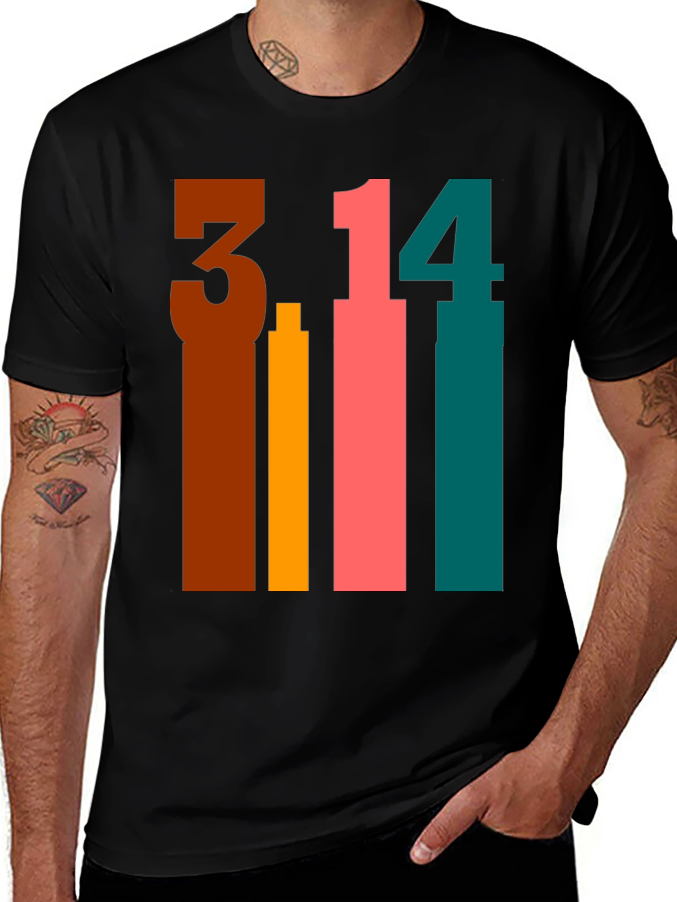 Pi Day Graphic T-Shirt - Math Geek Tee