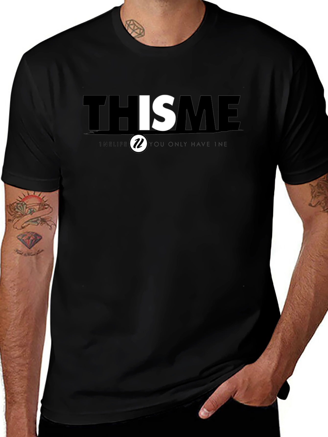 Variant 22 of THIS IS ME Graphic Tee - 1NLIFE Cotton T-Shirt