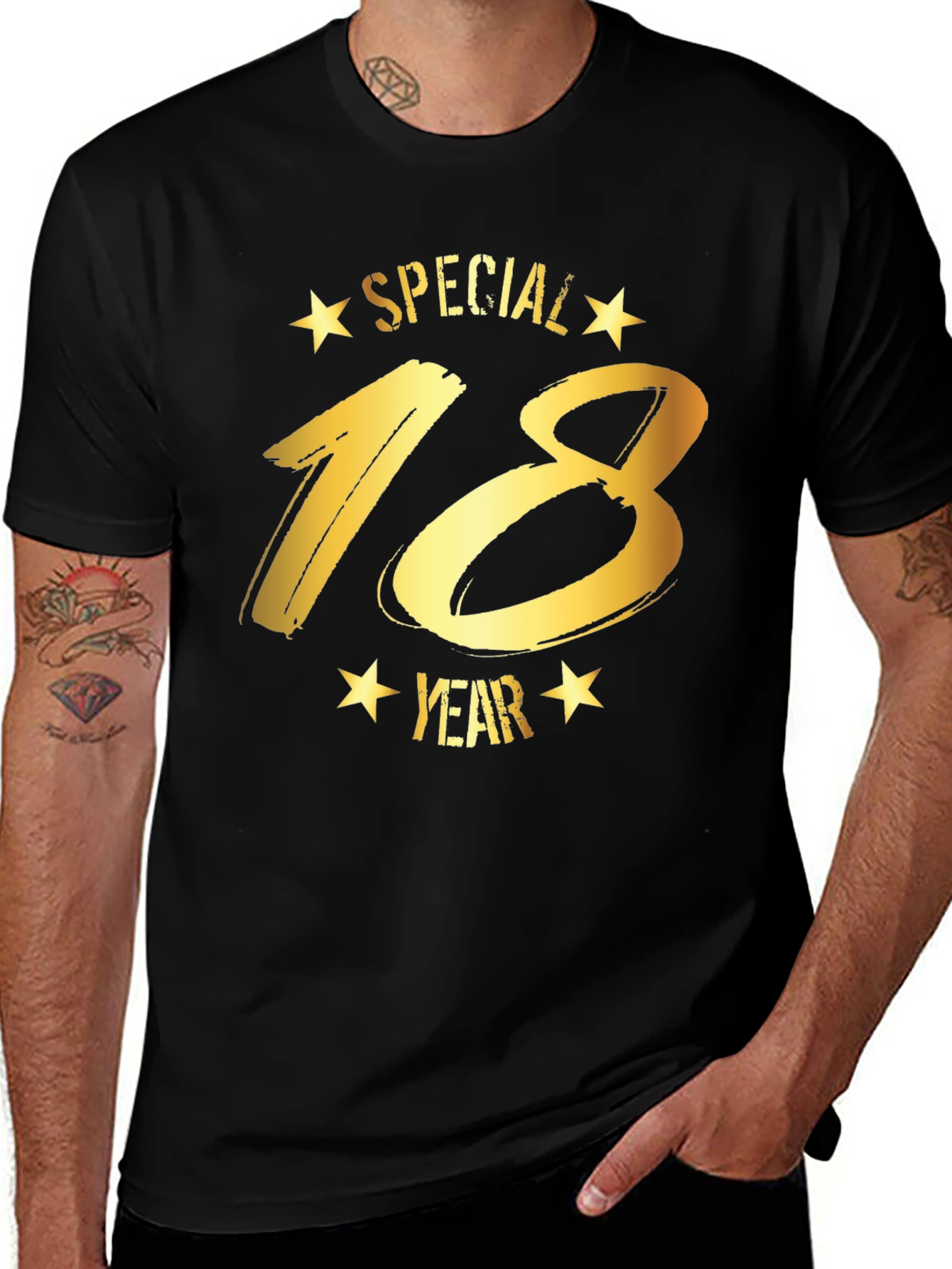 Variant 17 of Special 18 Year Birthday T-Shirt