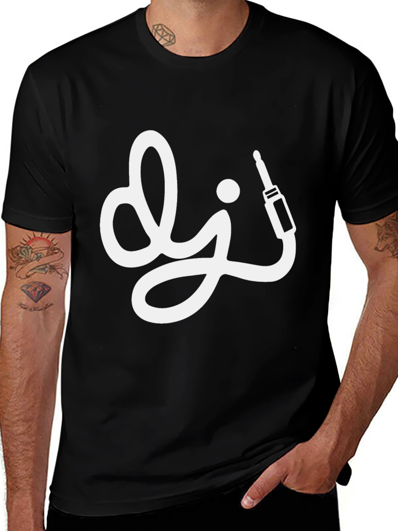 Variant 24 of DJ Graphic T-Shirt - Music Lover Tee