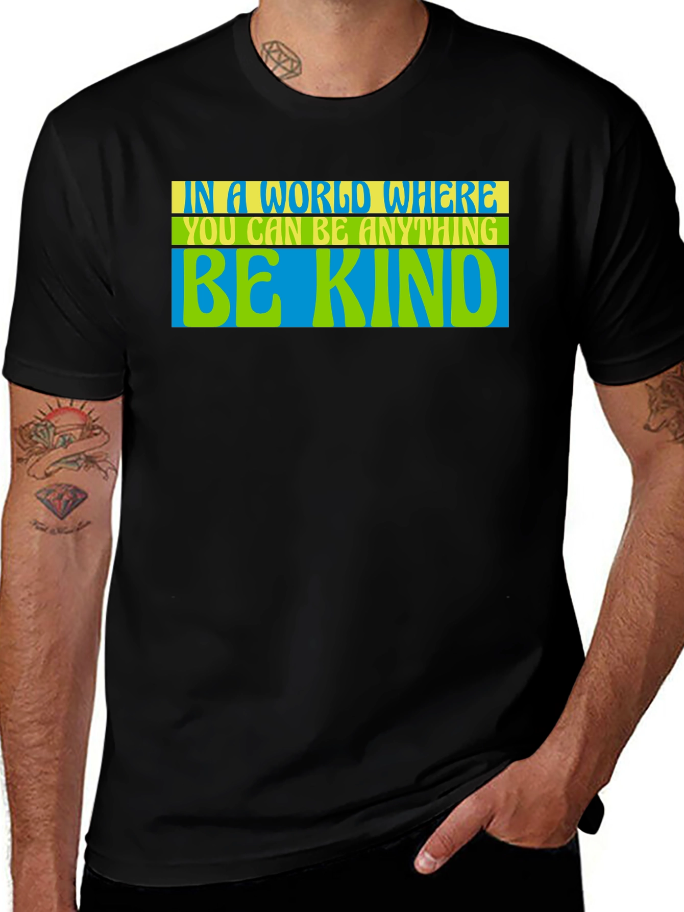Variant 19 of Be Kind Graphic Tee - Inspiring Positive Message Shirt