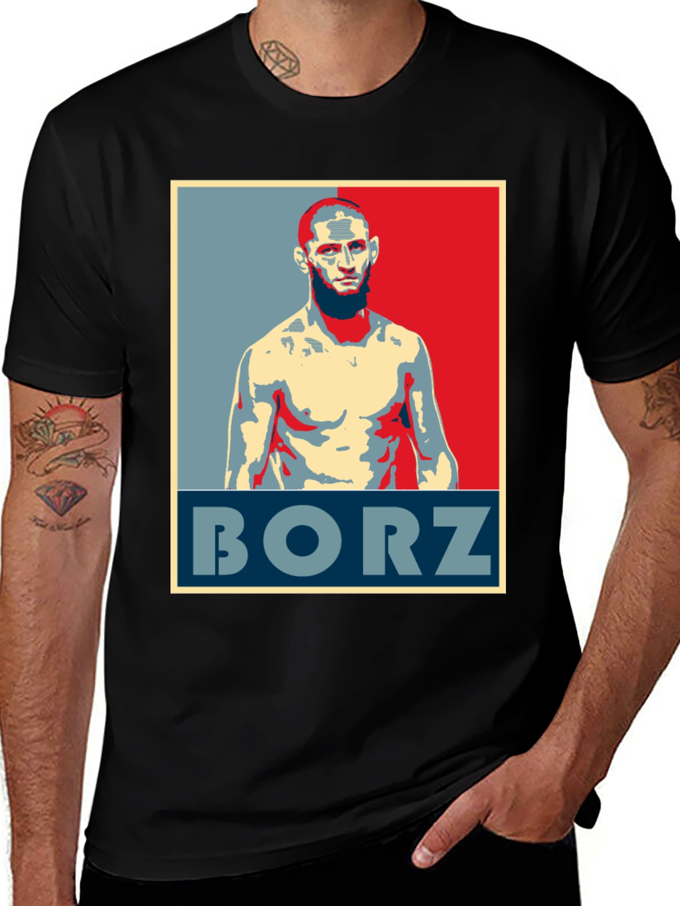 Khamzat Chimaev BORZ T-Shirt