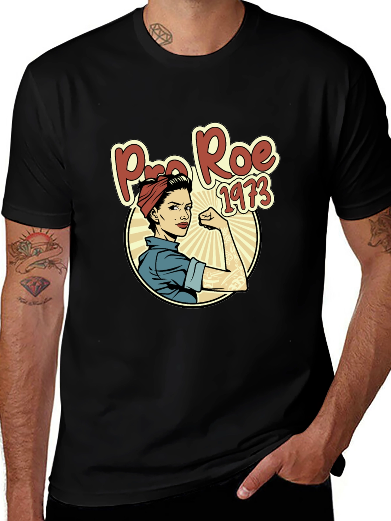 Pro Roe 1973 Graphic T-Shirt - Empowered Feminism