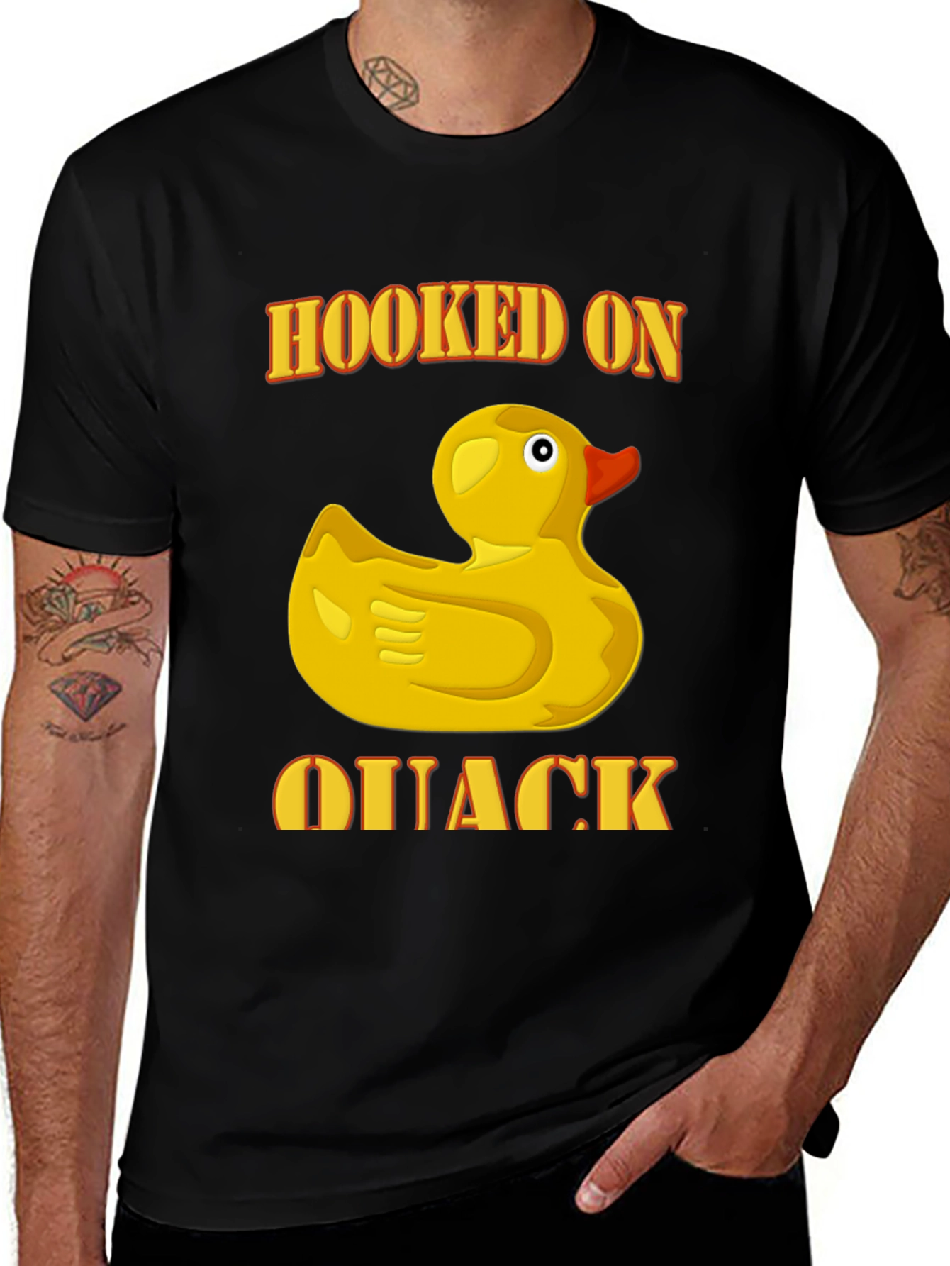 Variant 28 of Hooked On Quack T-Shirt