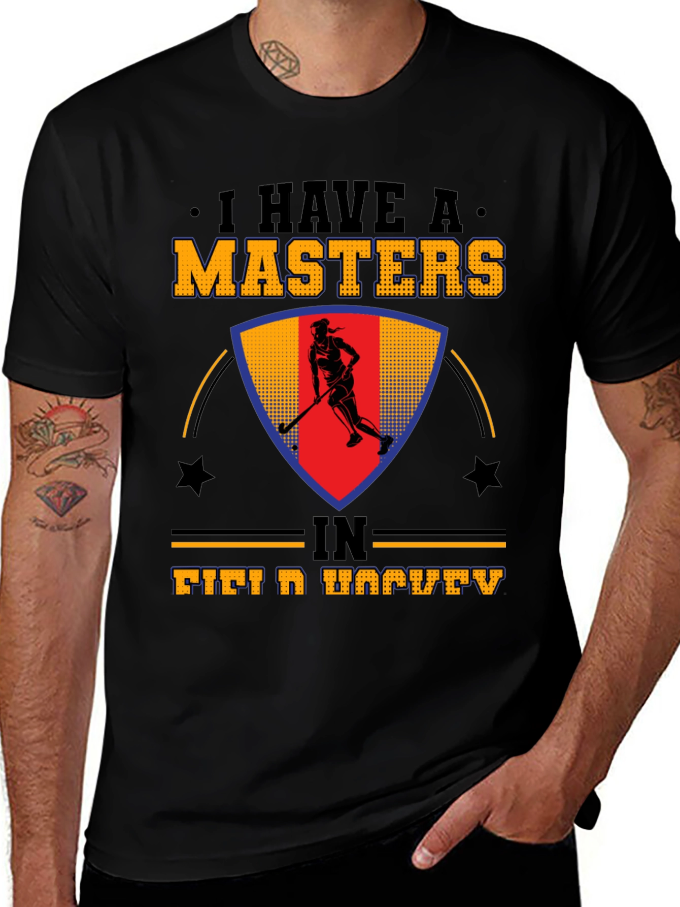 Variant 12 of Masters in Field Hockey Graphic Tee
