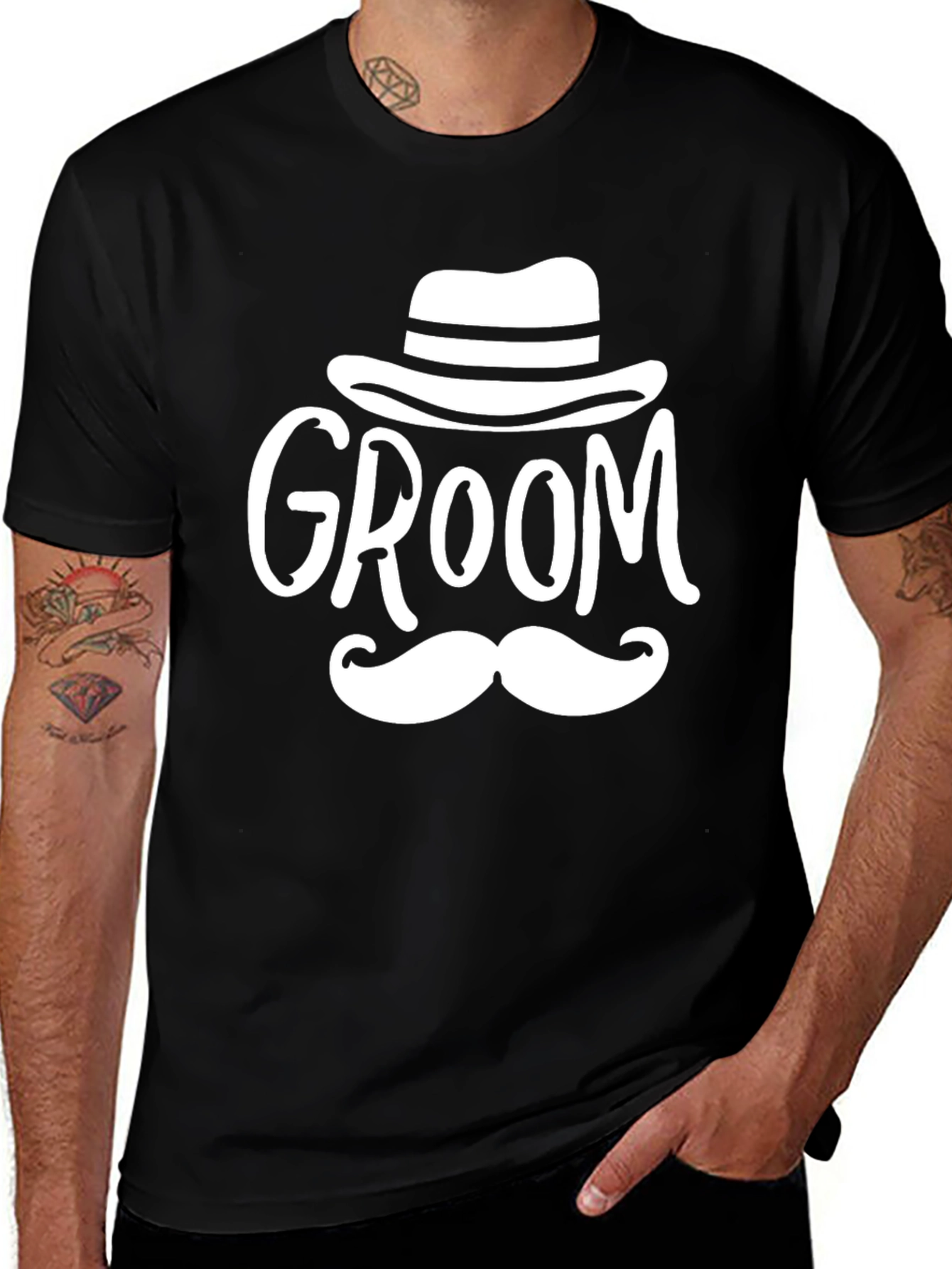 Variant 10 of Groom T-Shirt, Wedding Tee, Bachelor Party