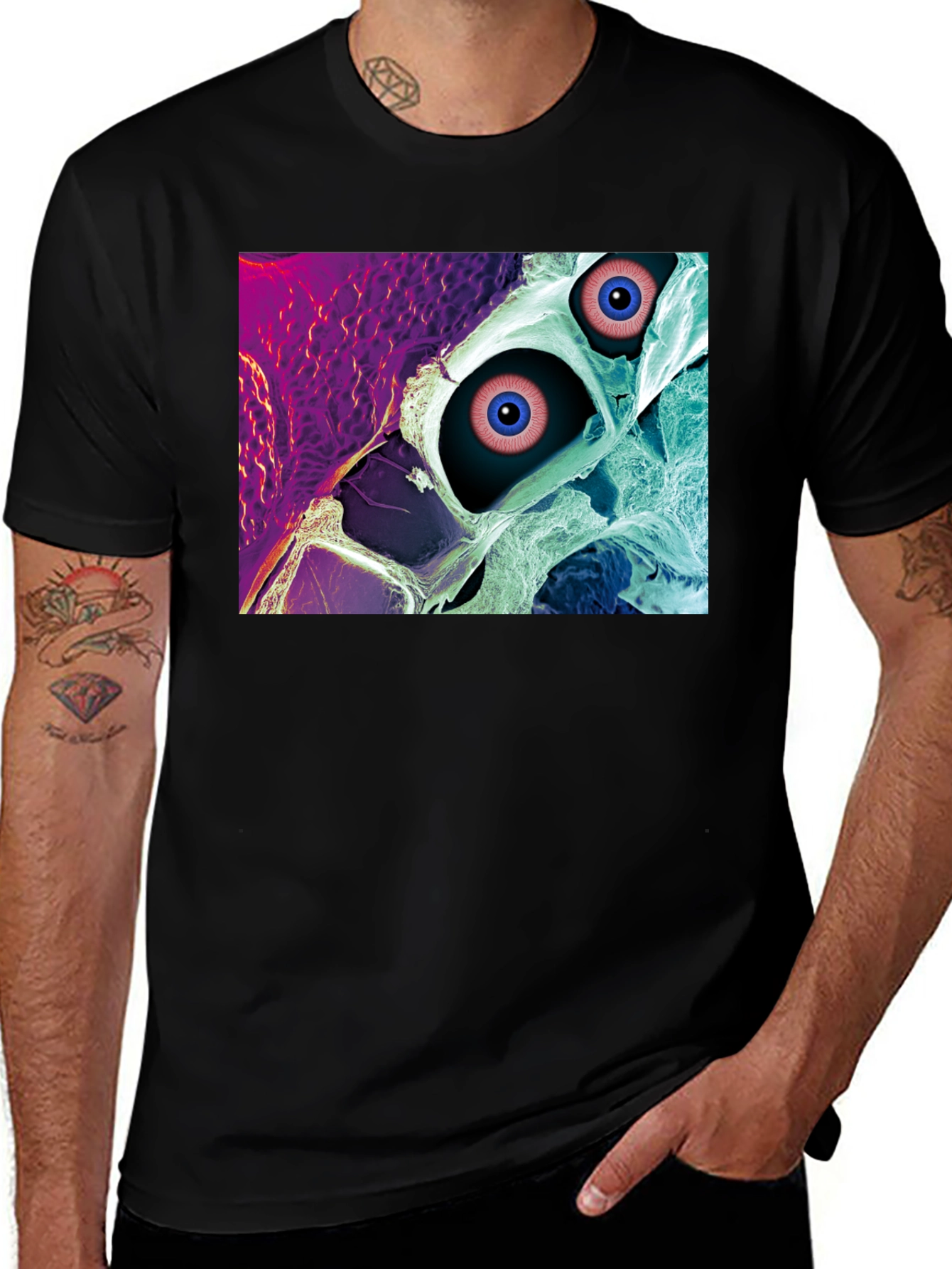 Variant 20 of Eye See You Graphic T-Shirt - Unique Design