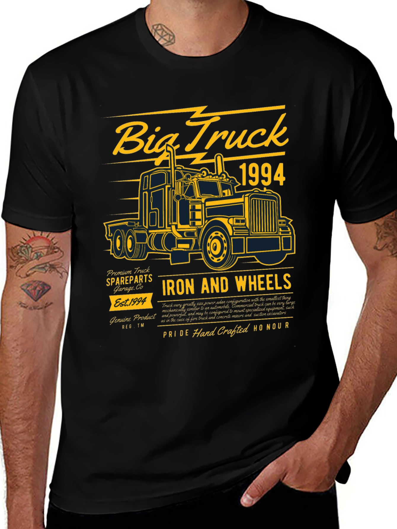 Variant 16 of Big Truck 1994 Graphic T-Shirt