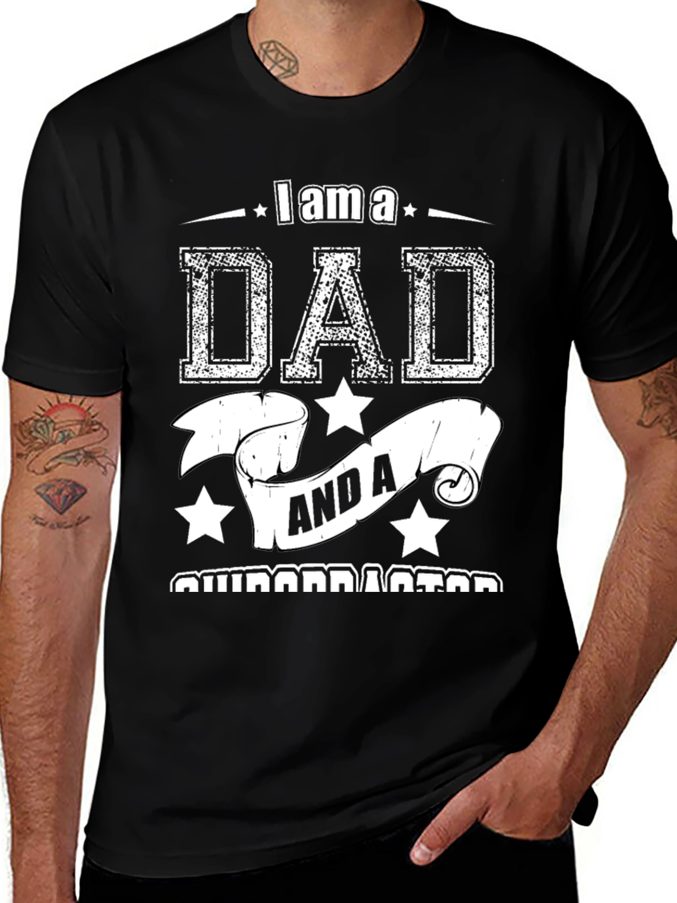 Variant 8 of I am a Dad and a Chiropractor T-Shirt