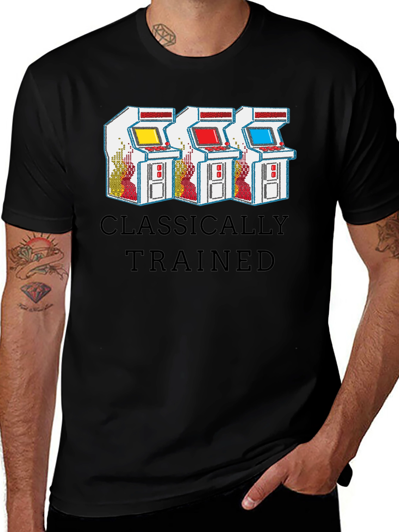 Variant 9 of Classically Trained Arcade Tee