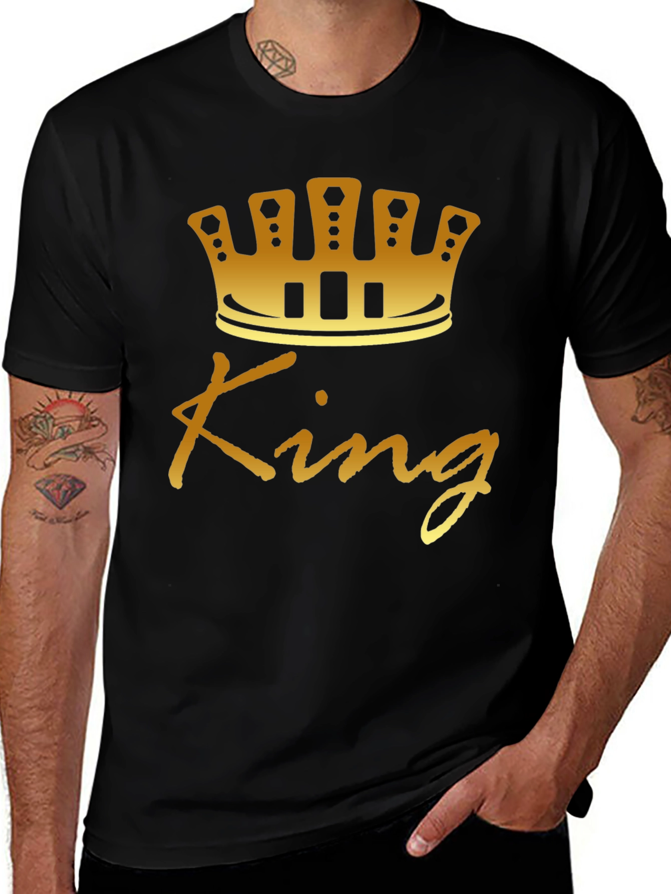 Variant 25 of King Crown Graphic T-Shirt
