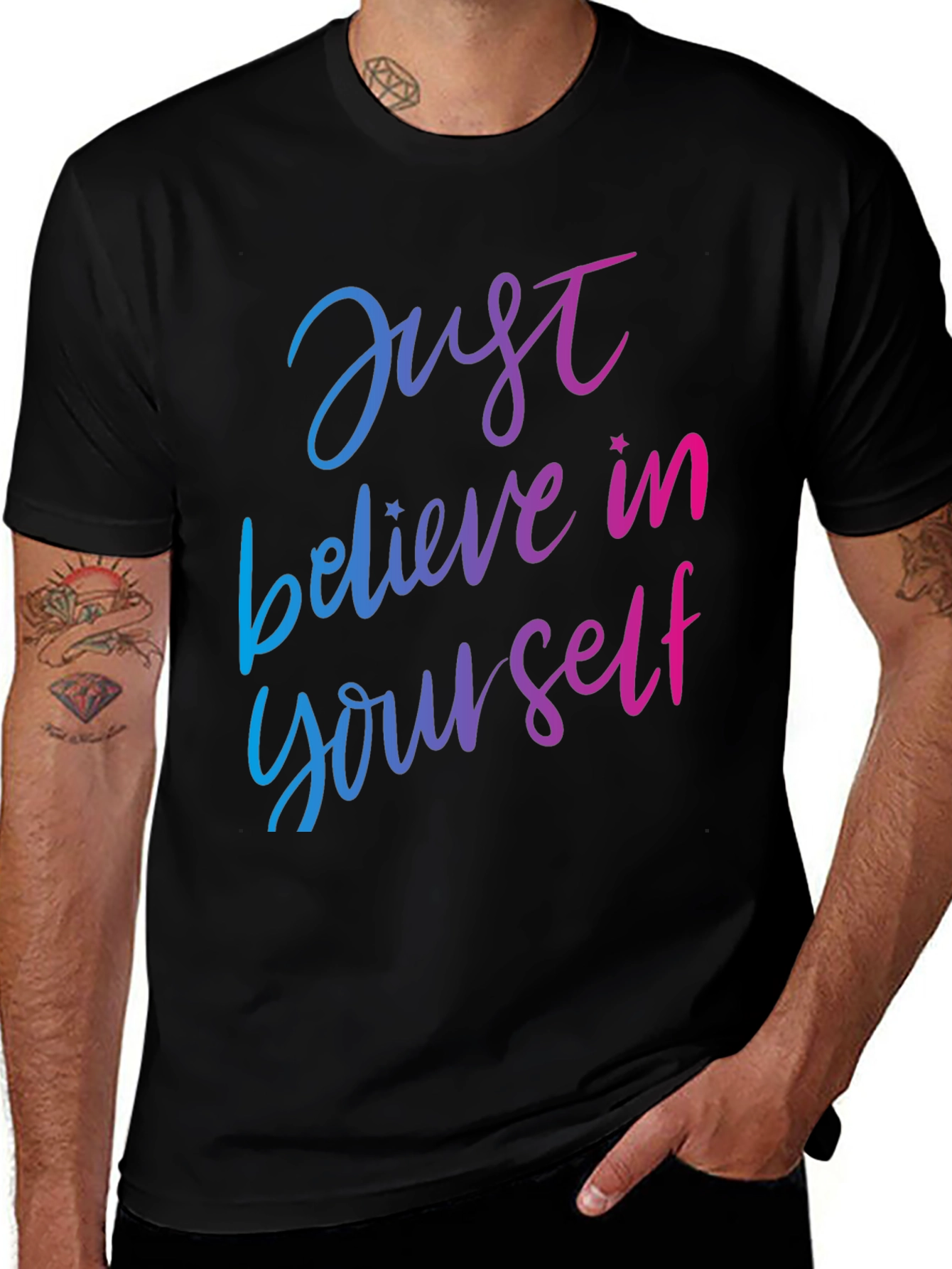 Variant 27 of Just Believe in Yourself Graphic Tee