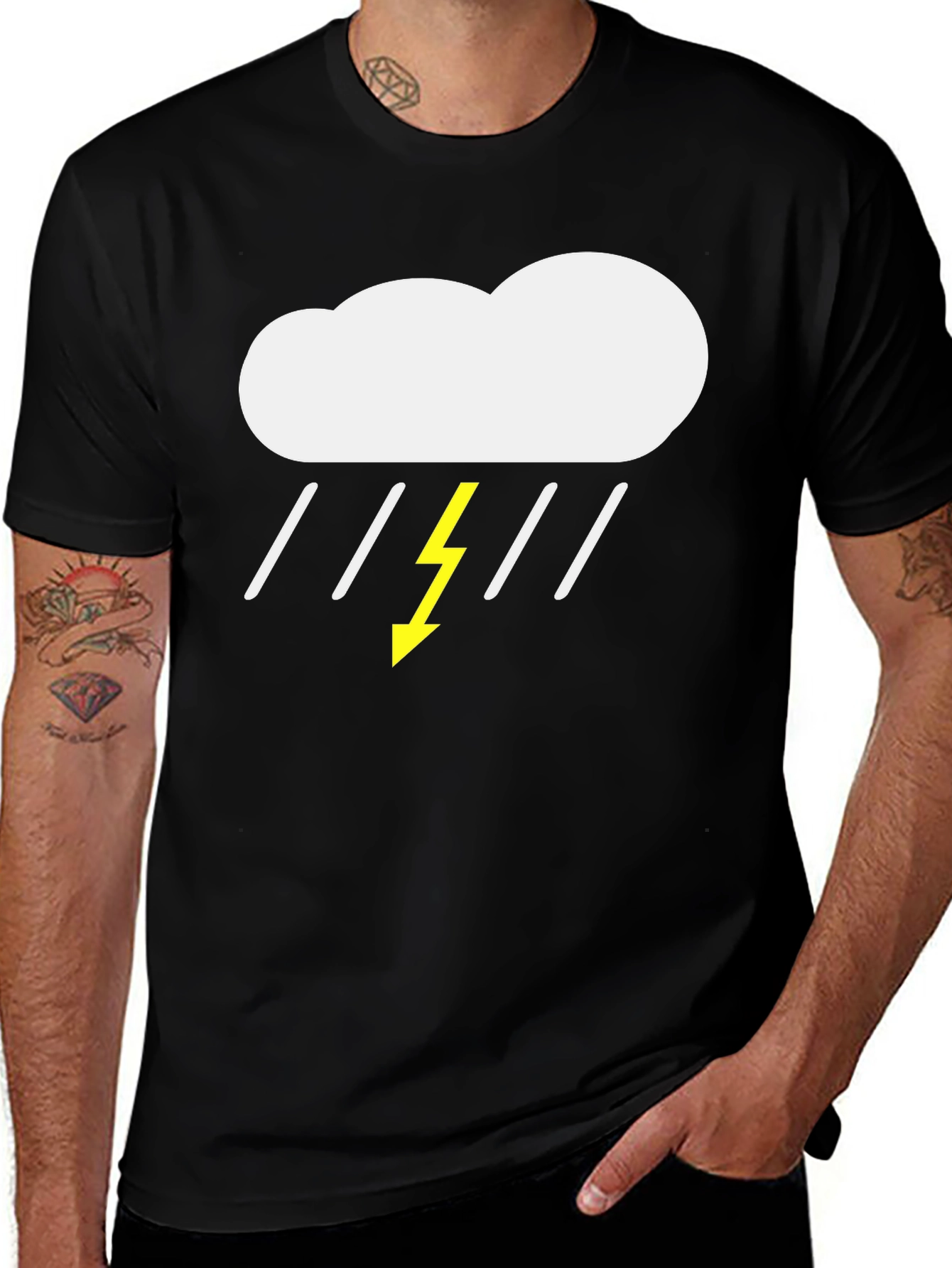 Variant 12 of Stormy Weather Graphic T-Shirt