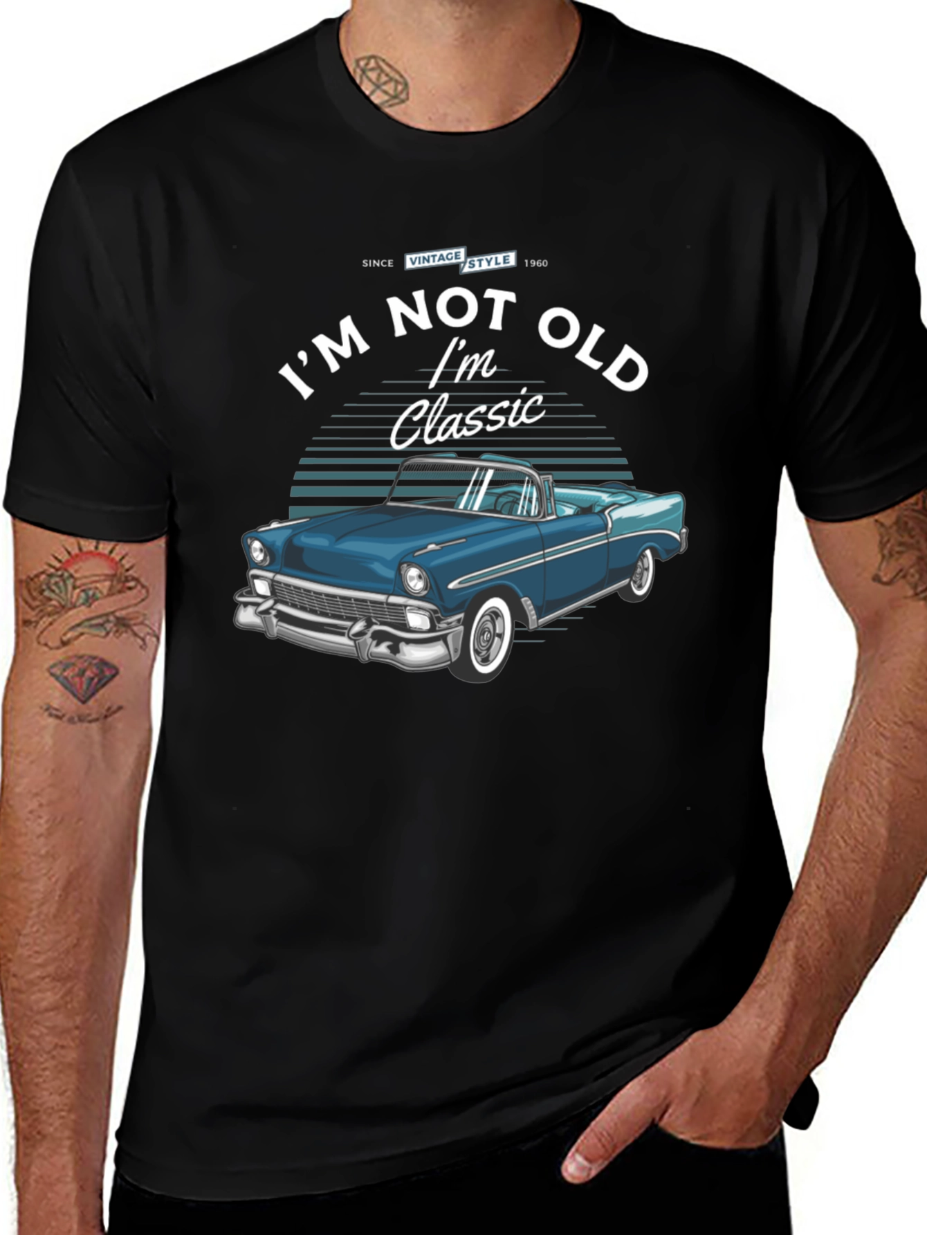 Variant 12 of I'm Not Old I'm Classic Car T-Shirt