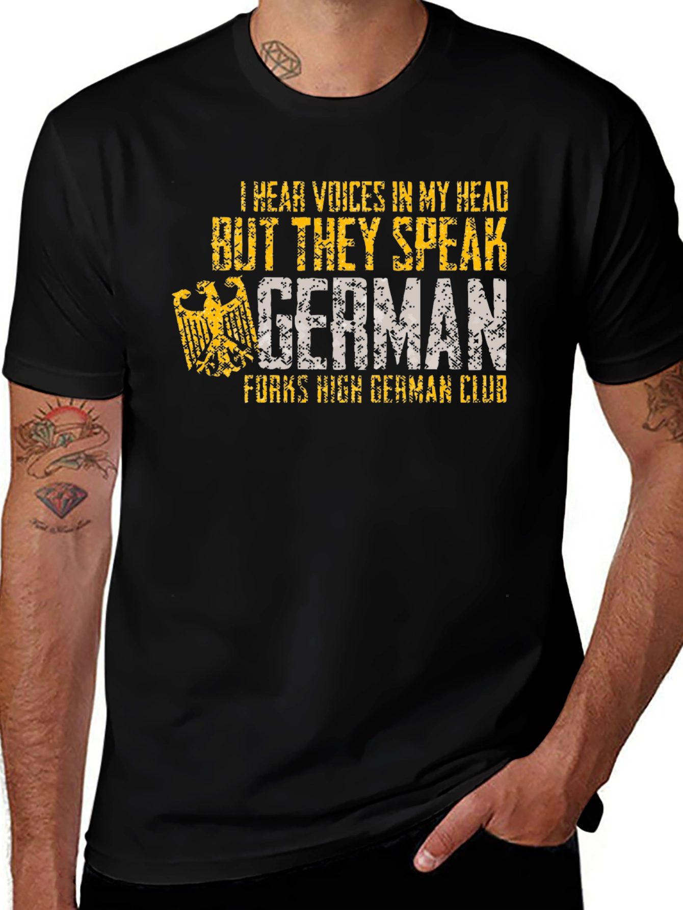 Variant 24 of I Hear Voices German T-Shirt