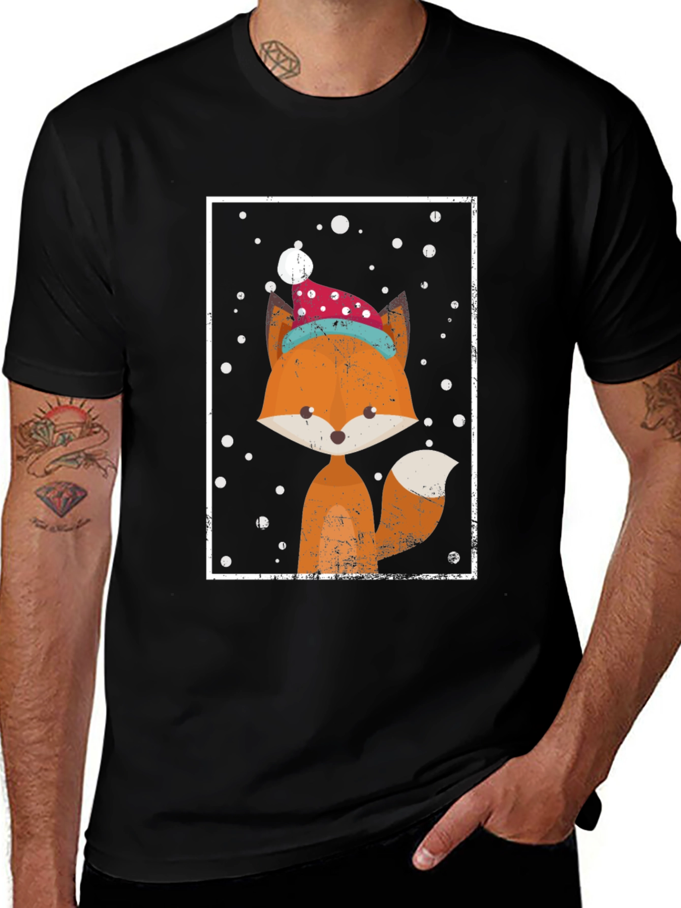 Variant 18 of Winter Fox Graphic Tee