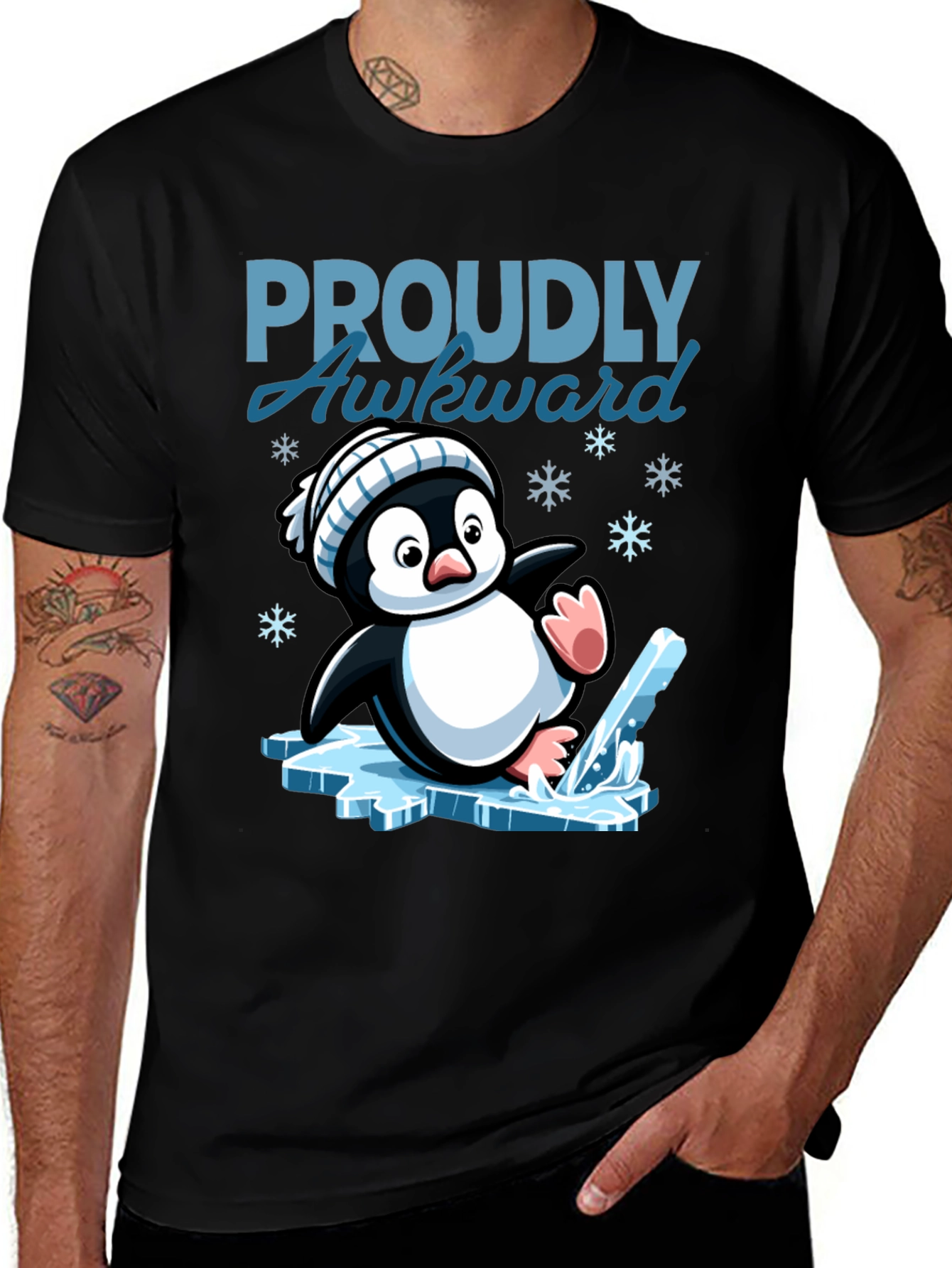 Proudly Awkward Penguin T-Shirt
