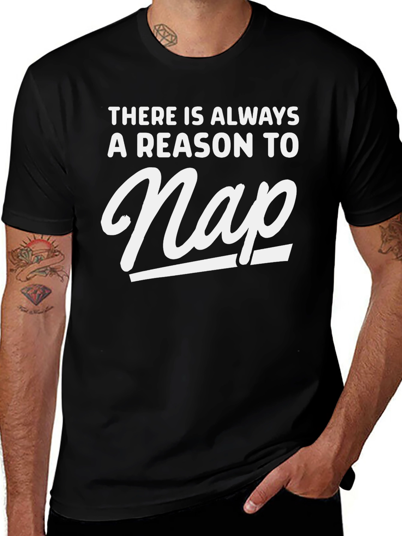 Variant 11 of Funny Nap T-Shirt - Always A Reason