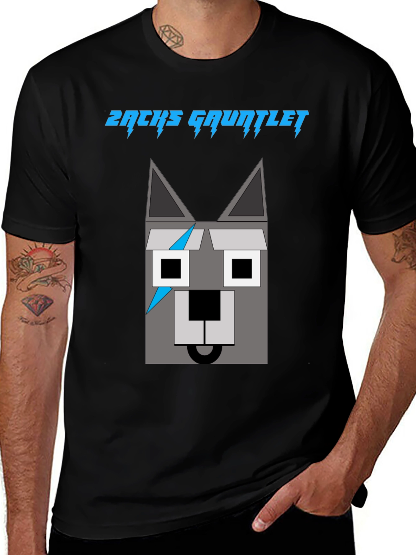 Variant 4 of Zachs Gauntlet Graphic T-Shirt