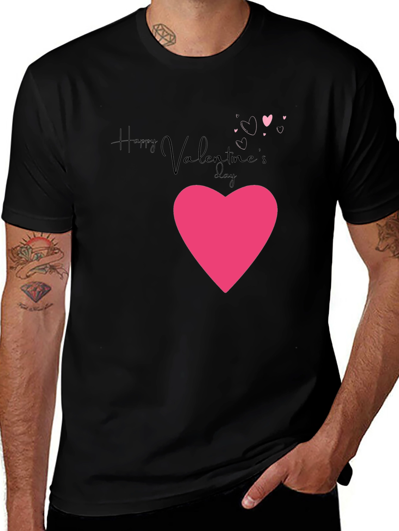 Variant 15 of Valentine's Day Heart Graphic T-Shirt