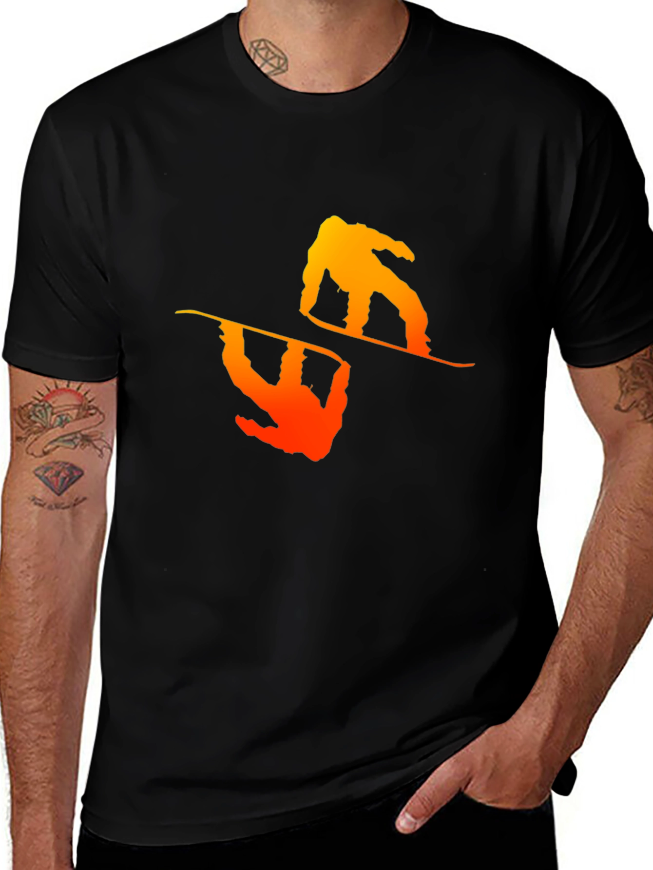 Variant 22 of Cool Snowboarder T-Shirt