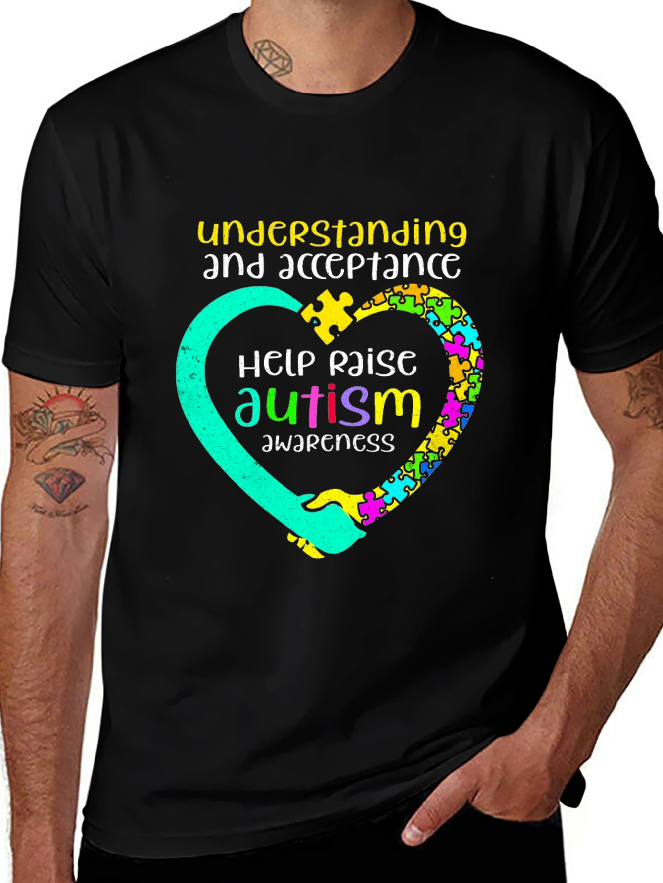 Autism Awareness T-Shirt - Understanding and Acceptance