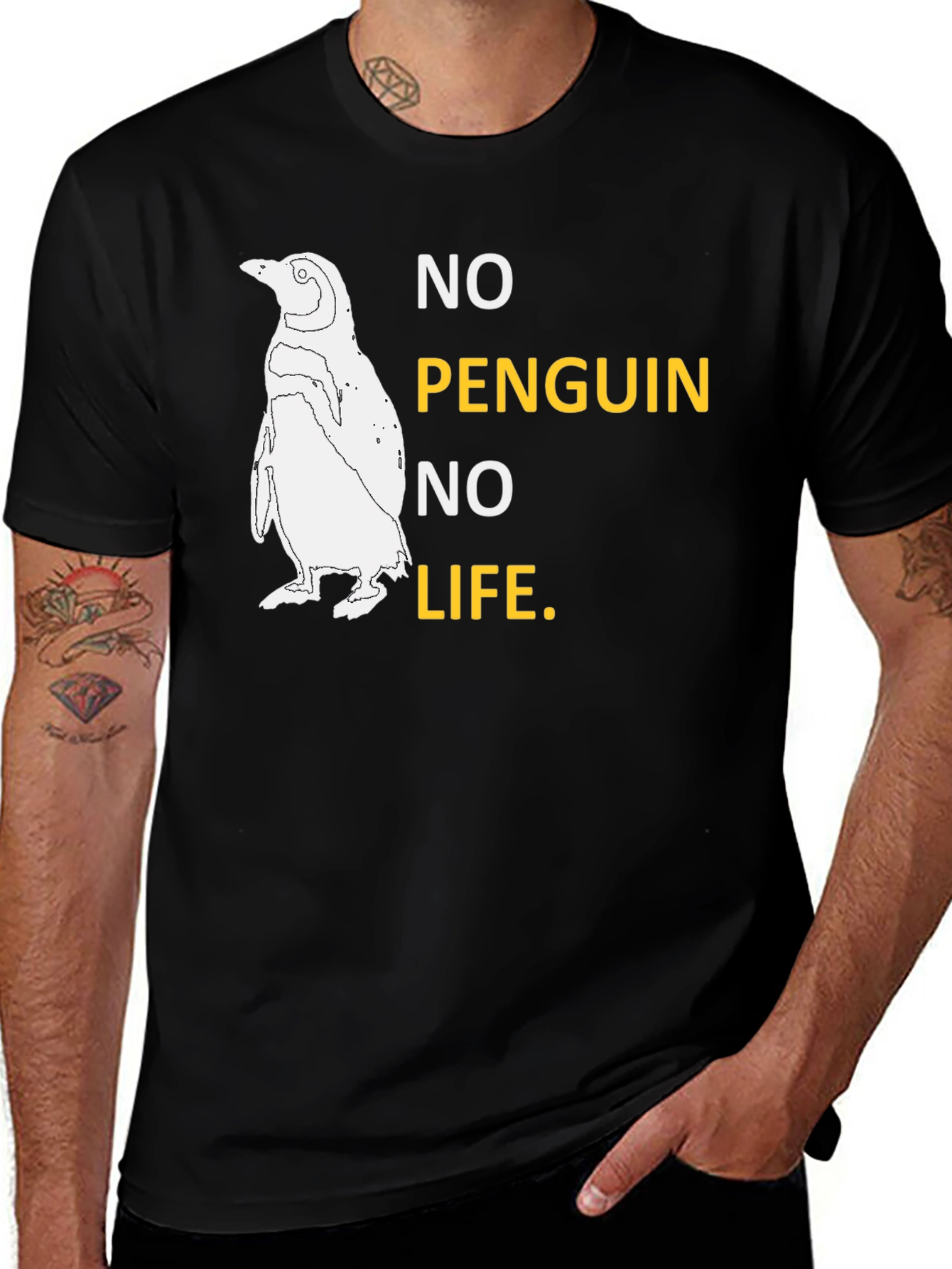 Variant 12 of No Penguin No Life Graphic Tee