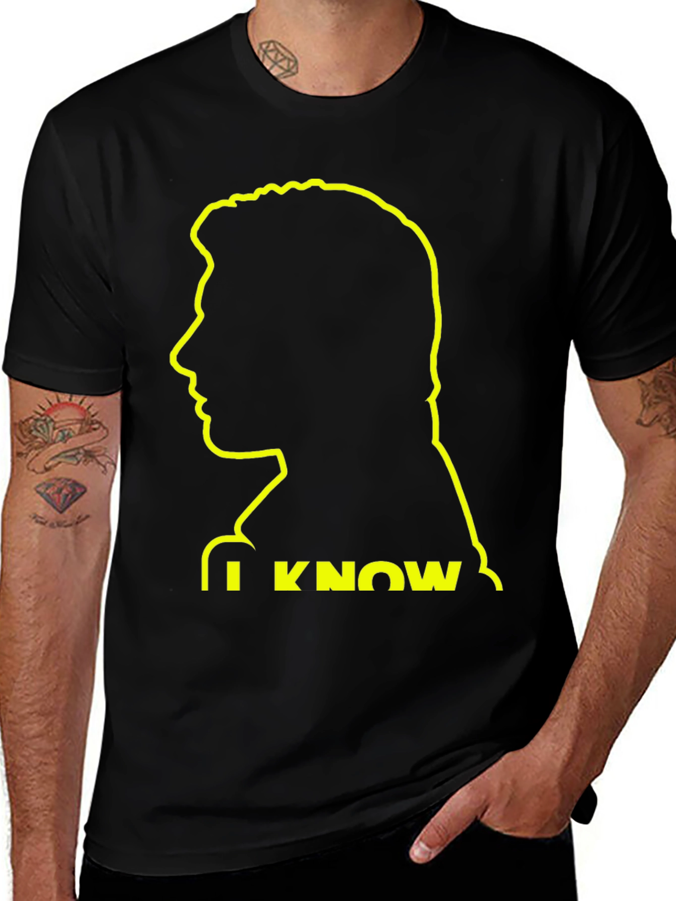 I Know T-Shirt - Han Solo Silhouette Tee