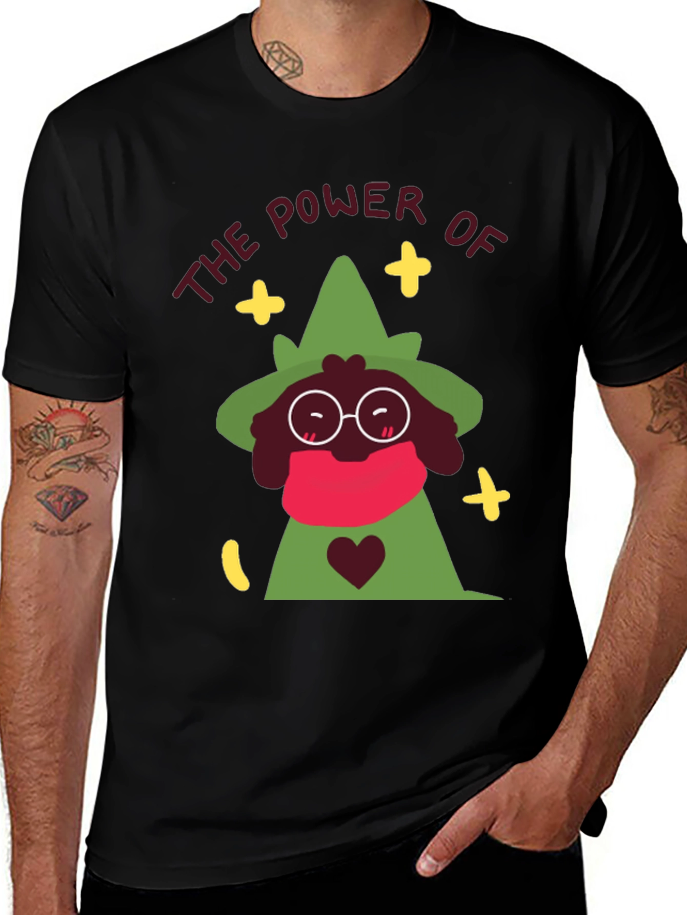 Variant 10 of Ralsei Power of Fluffy Boys Graphic Tee