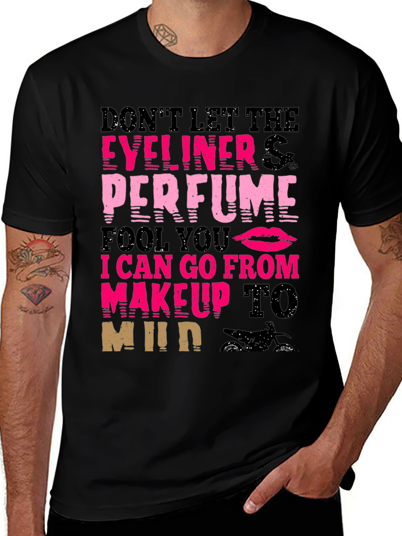 Variant 4 of Makeup to Mud T-Shirt - Eyeliner Perfume