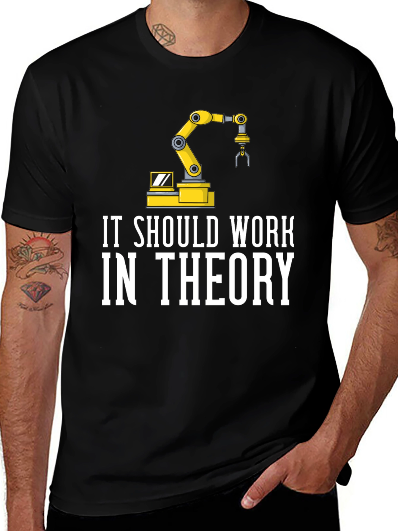 Variant 4 of It Should Work in Theory T-Shirt