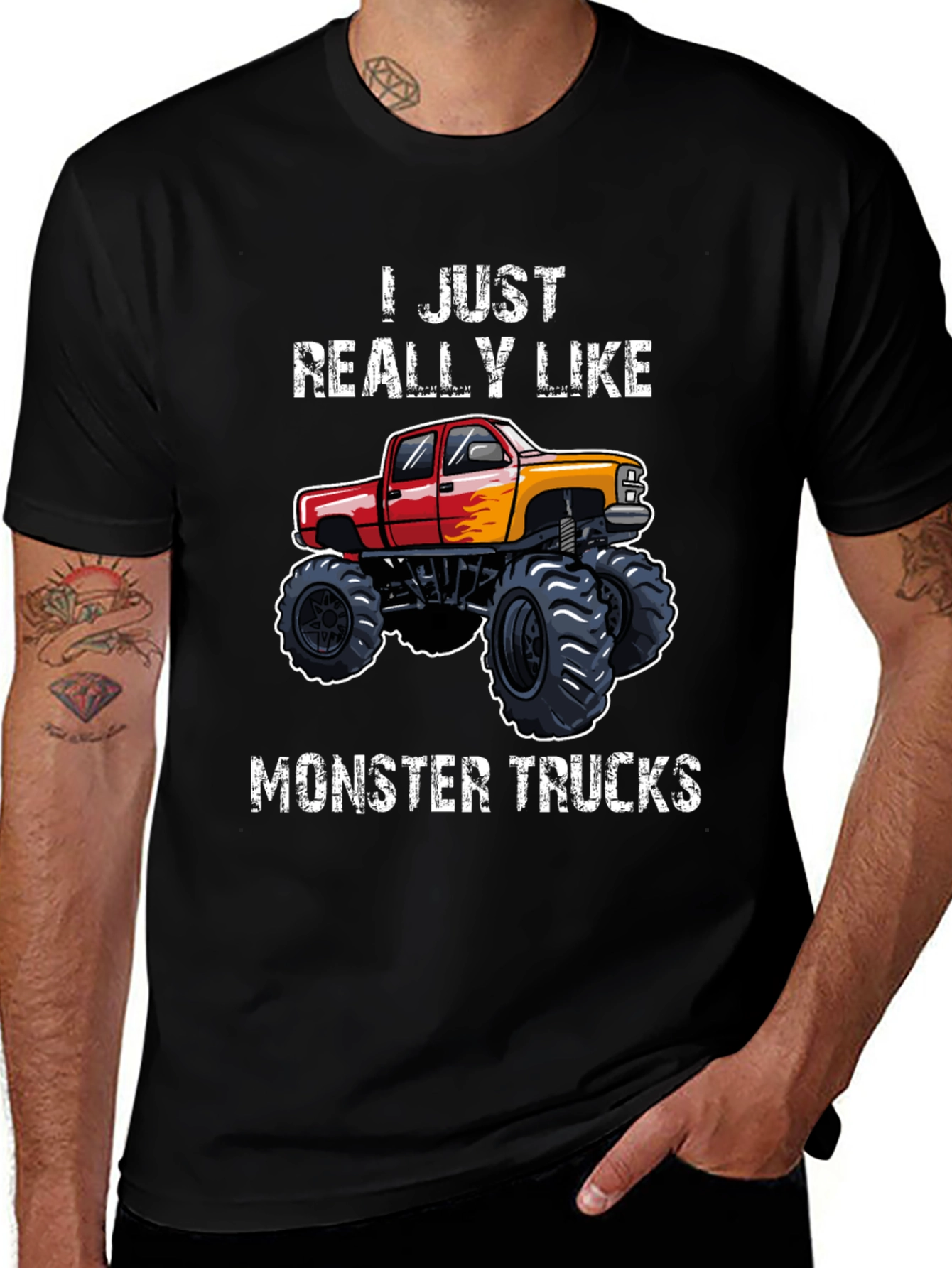 Variant 27 of Monster Truck Graphic T-Shirt