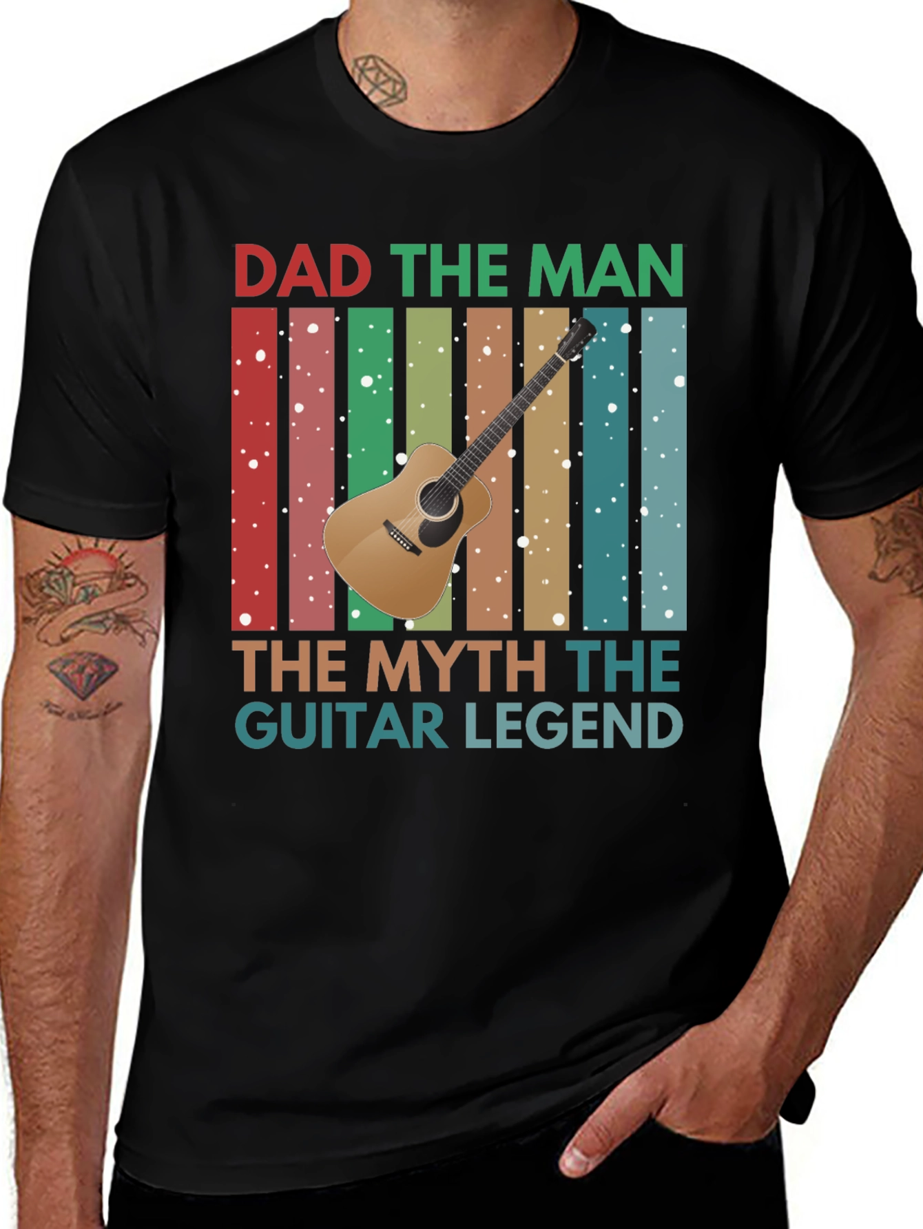 Variant 29 of Dad Guitar Legend T-Shirt