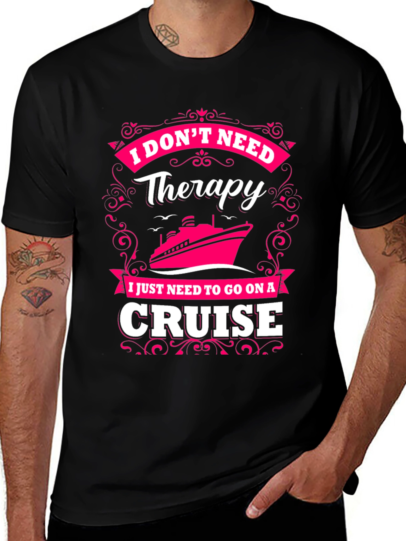 Variant 21 of Cruise Therapy Graphic Tee